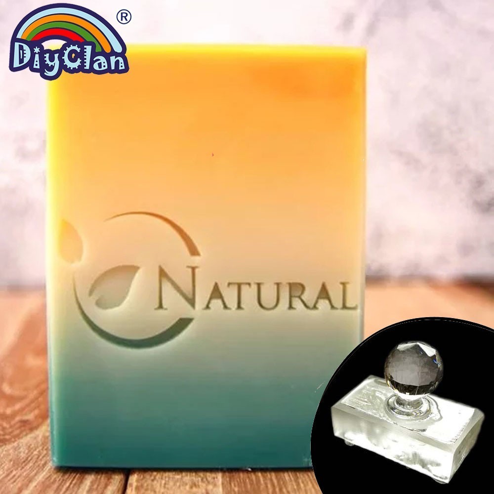 Soap Making Websites - ธรรมชาติแสตมป์สบู่แฮนด์เมด Leaf DIY แสตมป์ธรรมชาติสําหรับทําสบู่ Chapter อะคริลิคที่กําหนดเอง