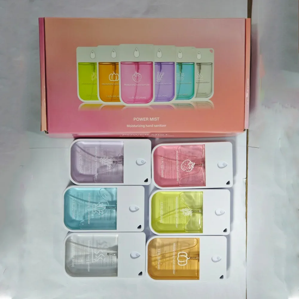 Soap Making Base - สเปรย์แอลกอฮอล์ทำความสะอาดมือออลอินวัน 45 มล. - สูตรน้ำไม่ต้องล้างออก ทำความสะอาดอย่างอ่อนโยนทันที