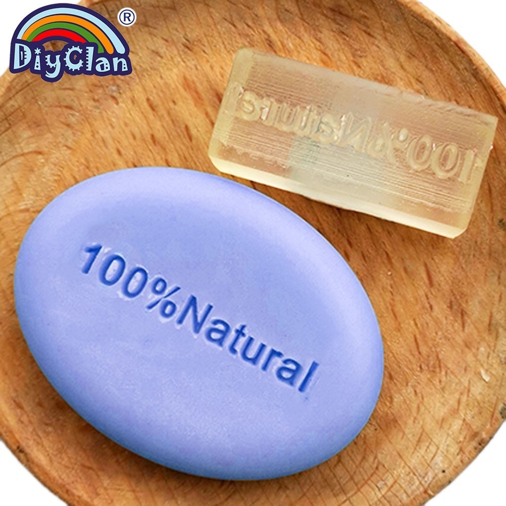 Soap Making Websites - Handmade เรซิ่นล้างสบู่แสตมป์ธรรมชาติ 100% DIY แก้วอินทรีย์อะคริลิคบทที่กําหนดเองครูเอดส์เครื่องเขียนนักเรียน