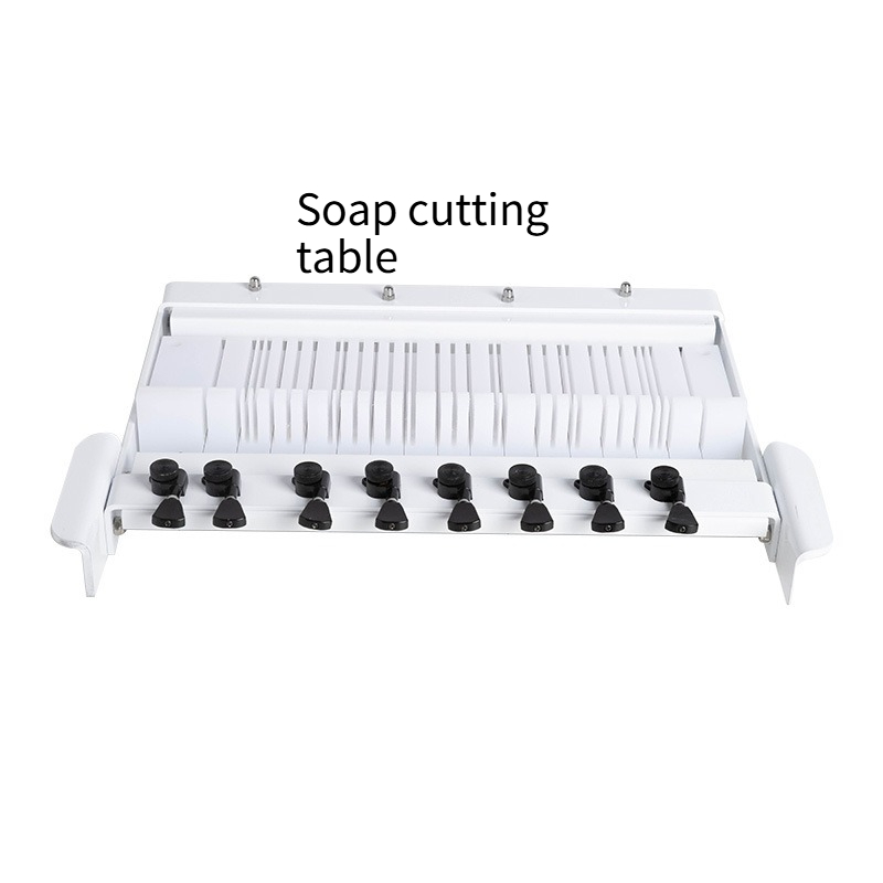 Soap Making Base - เครื่องตัดสบู่แบบลวดหลายเส้น ปรับระดับได้ สำหรับตัดก้อนสบู่แบบโคลด์โพรเซส พร้อมฐานไม้ สำหรับทำสบู่เองที่บ้าน