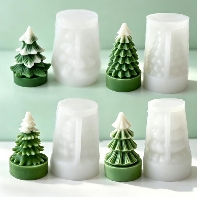 แม่พิมพ์ซิลิโคนต้นคริสต์มาสขนา - Soap Making Supplies บทวิจารณ์และราคา