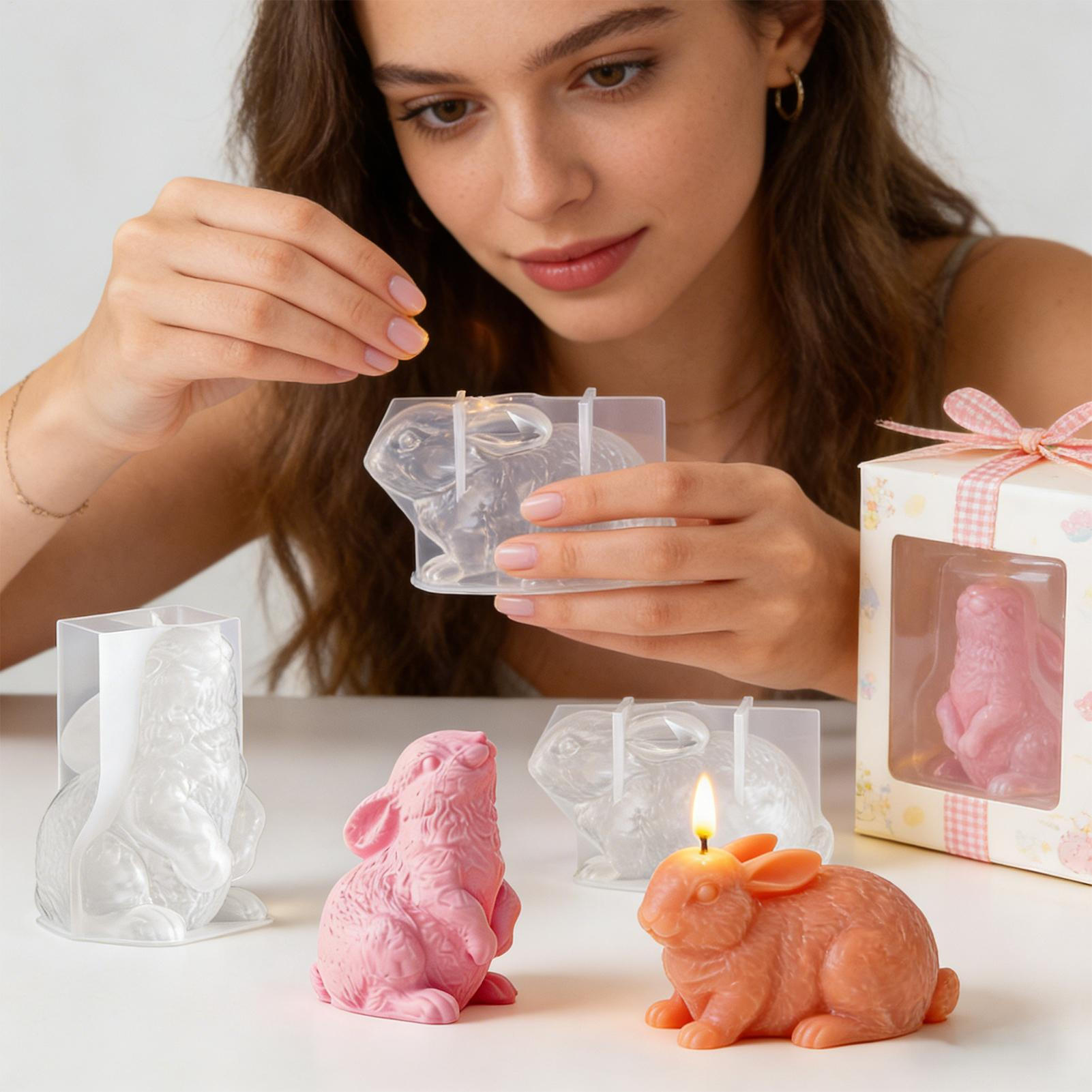 แม่พิมพ์ซิลิโคนรูปกระต่าย 3 มิ - Soap Making Friend บทวิจารณ์และราคา