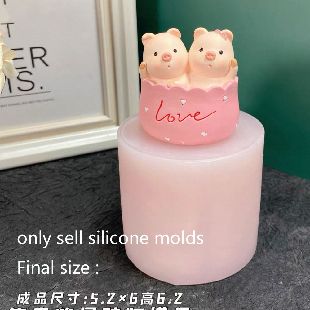 แม่พิมพ์ซิลิโคนรูปหมูนำโชค สำห - Soap Making Friend บทวิจารณ์และราคา