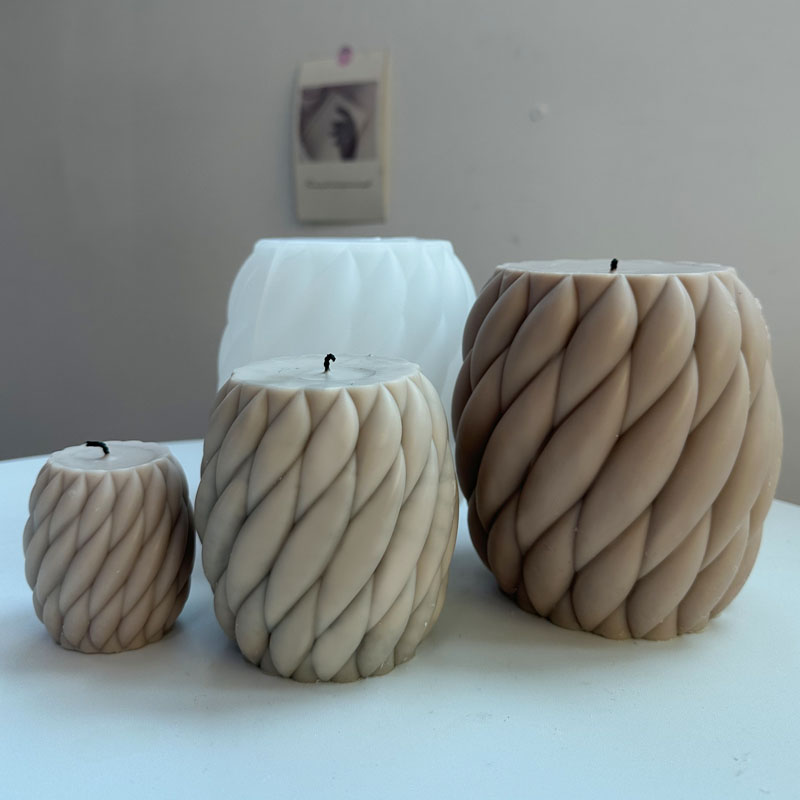 3D หมุน Raindrops ซิลิโคนเทียน - Soap Making Additives บทวิจารณ์และราคา