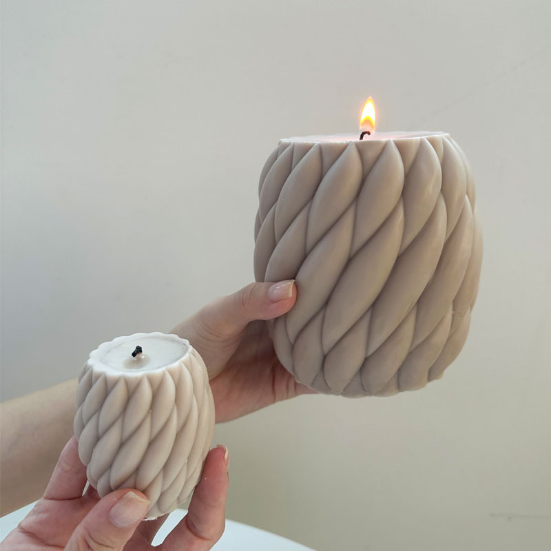 3D หมุน Raindrops ซิลิโคนเทียน - Soap Making Additives บทวิจารณ์และราคา