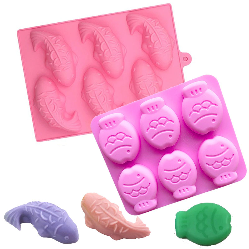 แม่พิมพ์ซิลิโคนรูปปลาคาร์ฟ 3 ม - Soap Making Websites บทวิจารณ์และราคา