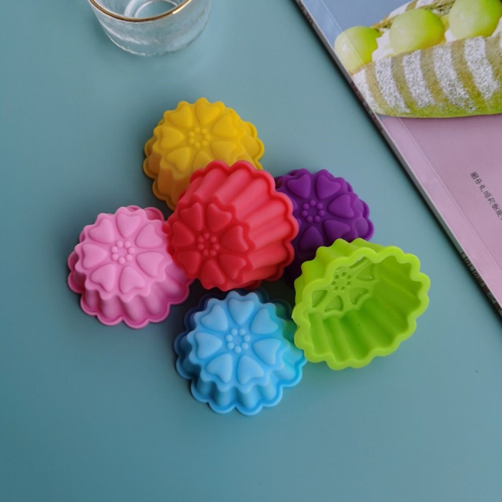 แม่พิมพ์ซิลิโคนรูปดอกไม้ขนาด 5 - Soap Making Supplies บทวิจารณ์และราคา
