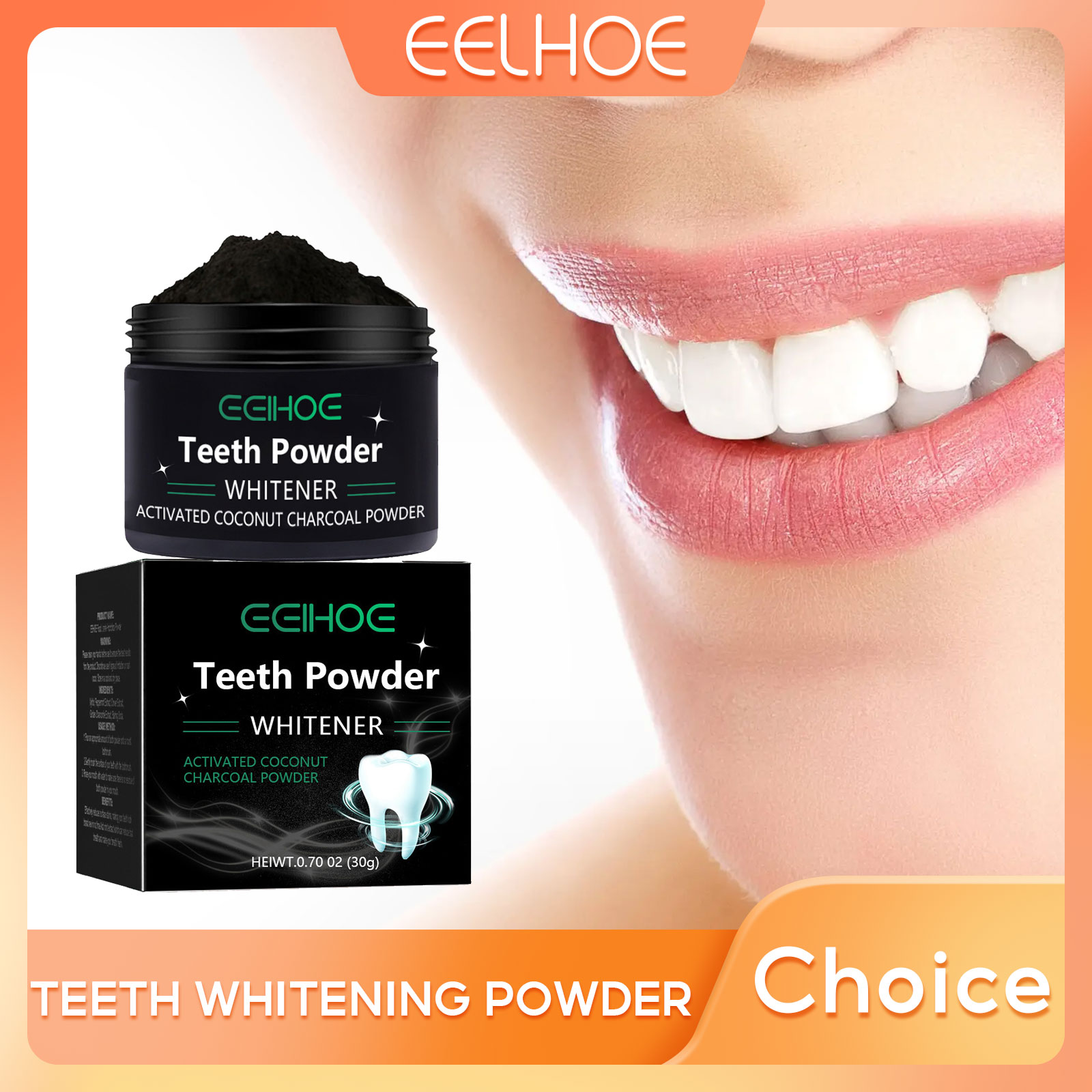 EELHOE ผงถ่านสําหรับผลิตภัณฑ์ฟ - Activated Charcoal Powder บทวิจารณ์และราคา