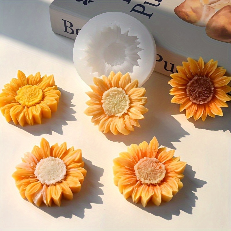 แม่พิมพ์ซิลิโคนรูปดอกทานตะวัน  - Soap Making Supplies บทวิจารณ์และราคา