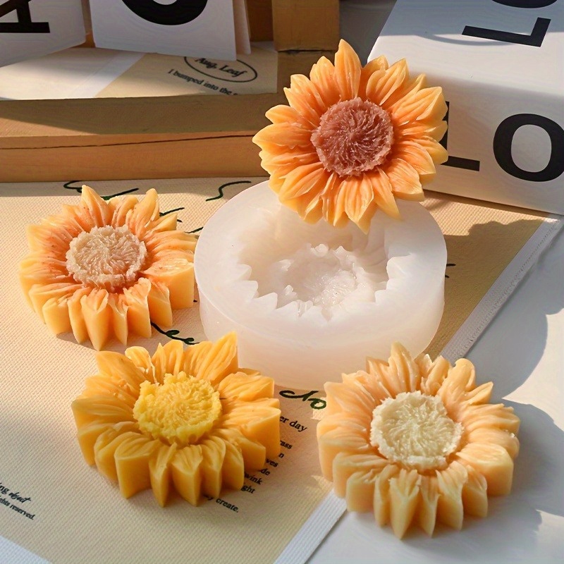 แม่พิมพ์ซิลิโคนรูปดอกทานตะวัน  - Soap Making Supplies บทวิจารณ์และราคา