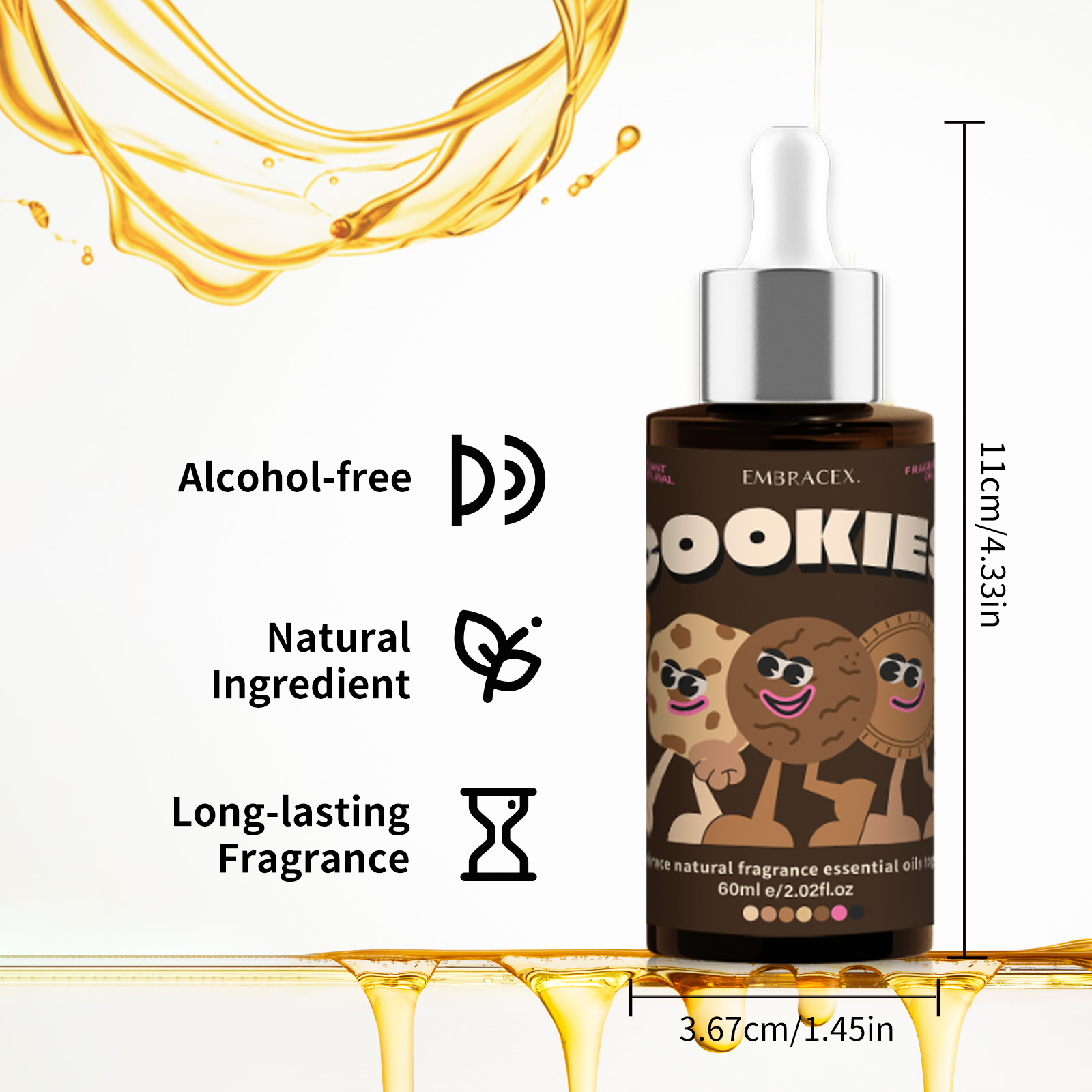 น้ำมันหอมกลิ่นคุกกี้ 60 มล. น้ - Soap Making Friend บทวิจารณ์และราคา