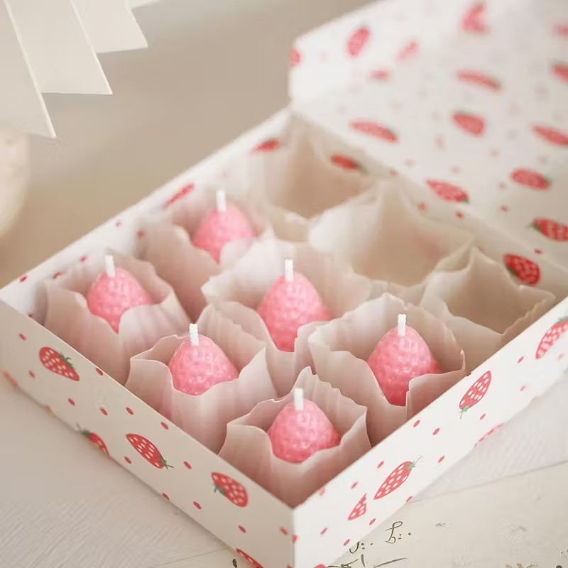 แม่พิมพ์เทียนซิลิโคนรูปสตรอว์เ - Soap Making Supplies บทวิจารณ์และราคา