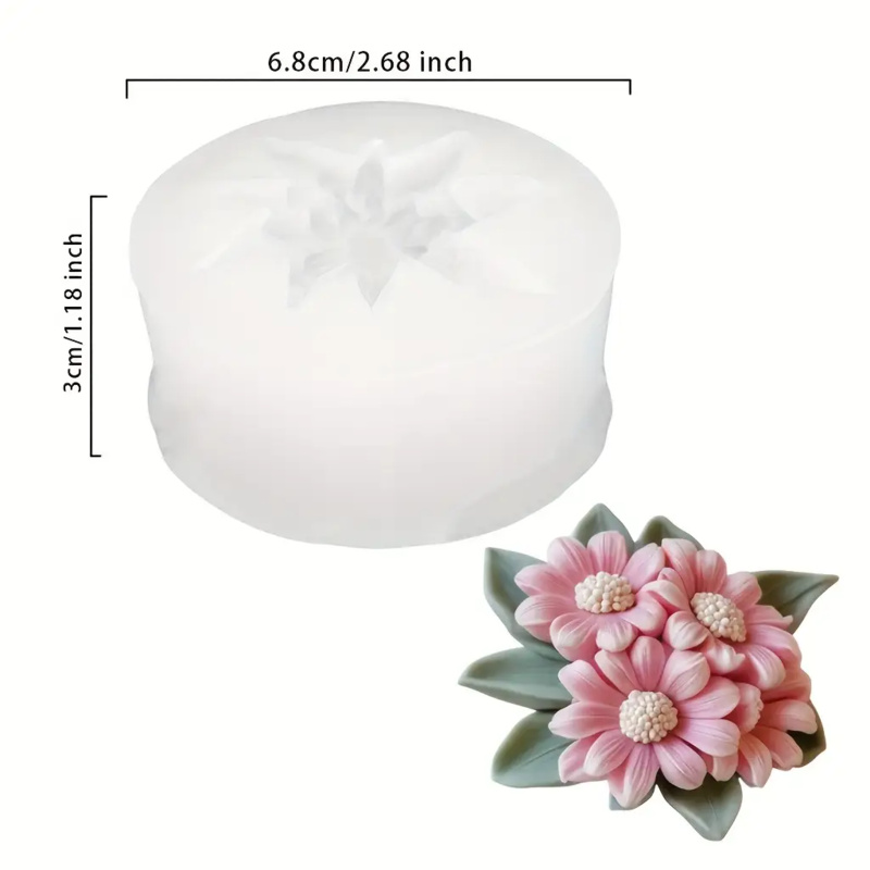 แม่พิมพ์ซิลิโคนรูปดอกทานตะวัน  - Quality Soap Making Kit บทวิจารณ์และราคา