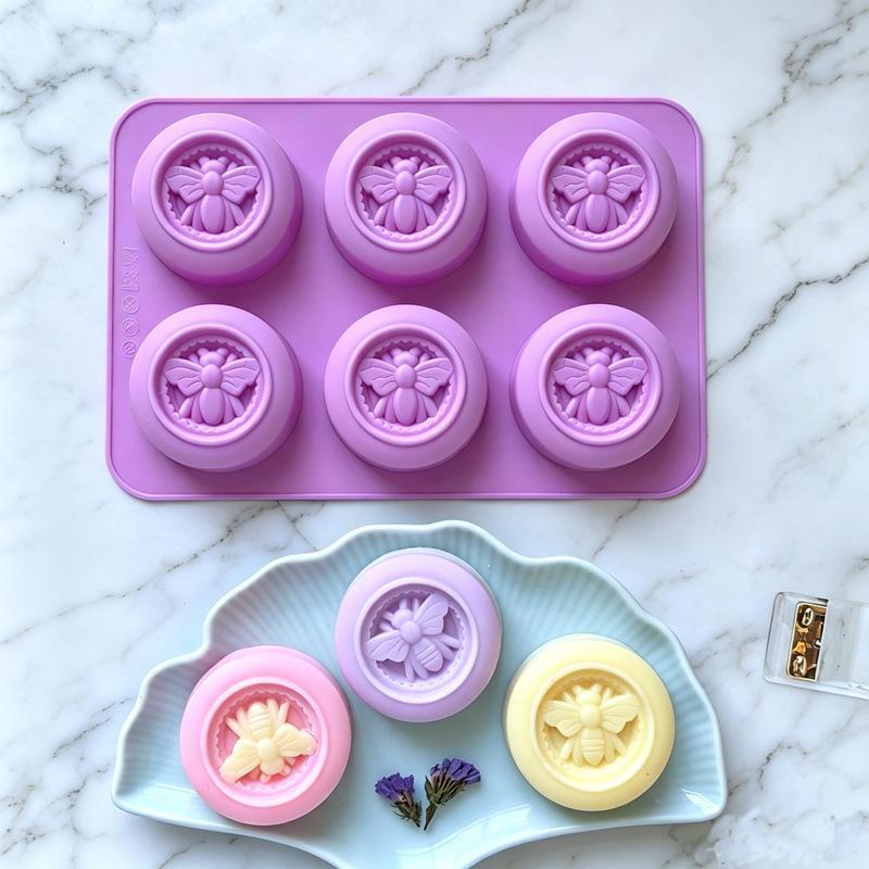 แม่พิมพ์ซิลิโคนลายผึ้งทรงกลม 6 - Soap Making Additives บทวิจารณ์และราคา