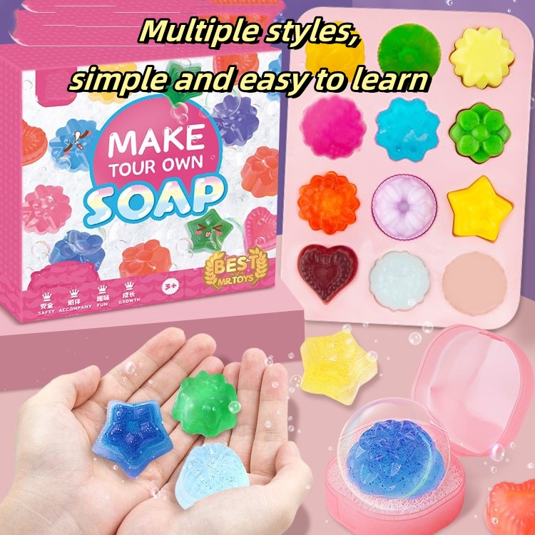 DIY สบู่แฮนด์เมดคริสตัลสบู่สบู - Soap Making Kit For Kids บทวิจารณ์และราคา
