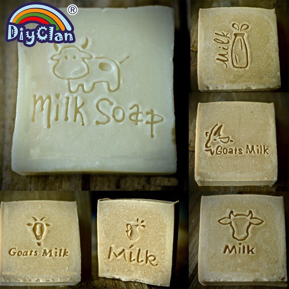 DIY นมธรรมชาติสบู่แสตมป์นมแพะ  - Soap Making Websites บทวิจารณ์และราคา