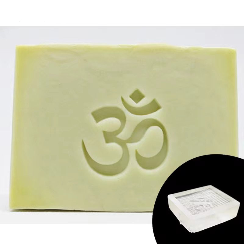 OM สัญลักษณ์สบู่แสตมป์อะคริลิค - Soap Making Websites บทวิจารณ์และราคา