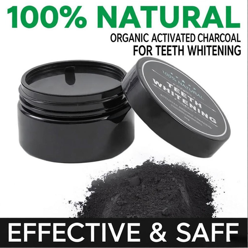 ผงฟอกสีฟันจากถ่านกะลามะพร้าวธร - Activated Charcoal Powder บทวิจารณ์และราคา