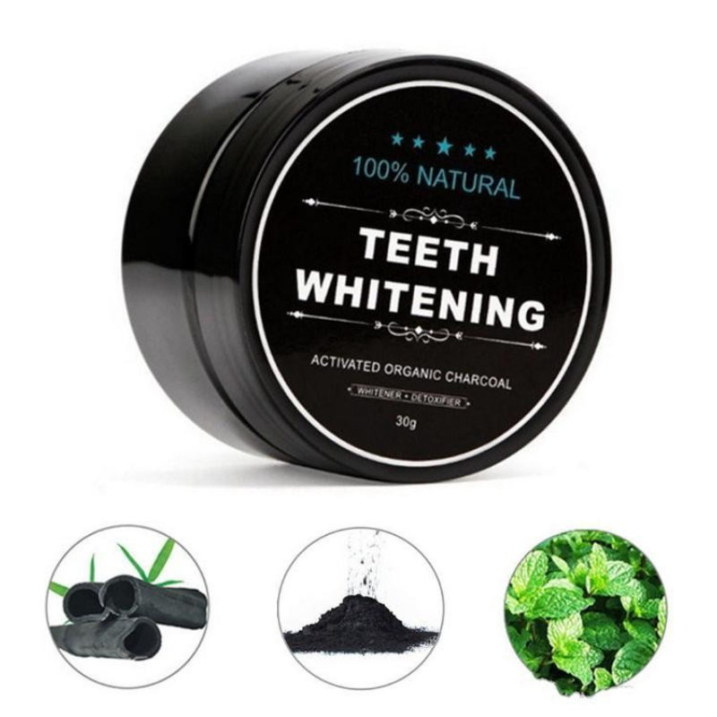 ผงฟอกสีฟันจากถ่านกะลามะพร้าวธร - Activated Charcoal Powder บทวิจารณ์และราคา