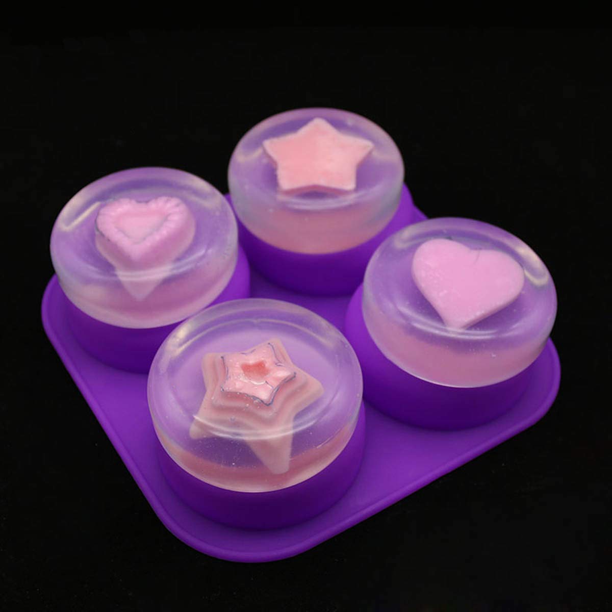 1-2 ชิ้น แม่พิมพ์ซิลิโคนทรงกลม - Soap Making Supplies บทวิจารณ์และราคา
