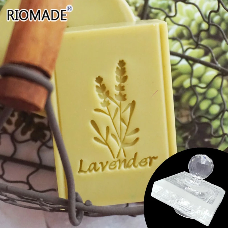 ลาเวนเดอร์คริลิคสบู่แสตมป์ธรรม - Soap Making Websites บทวิจารณ์และราคา
