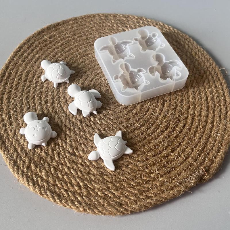 แม่พิมพ์ซิลิโคนรูปเต่าสี่ตัว ส - Soap Making Supplies บทวิจารณ์และราคา