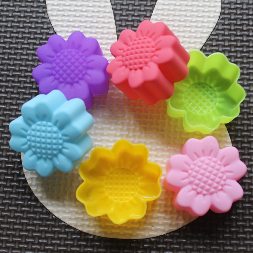 ชุดแม่พิมพ์ซิลิโคนลายดอกไม้ 6  - Soap Making Supplies บทวิจารณ์และราคา
