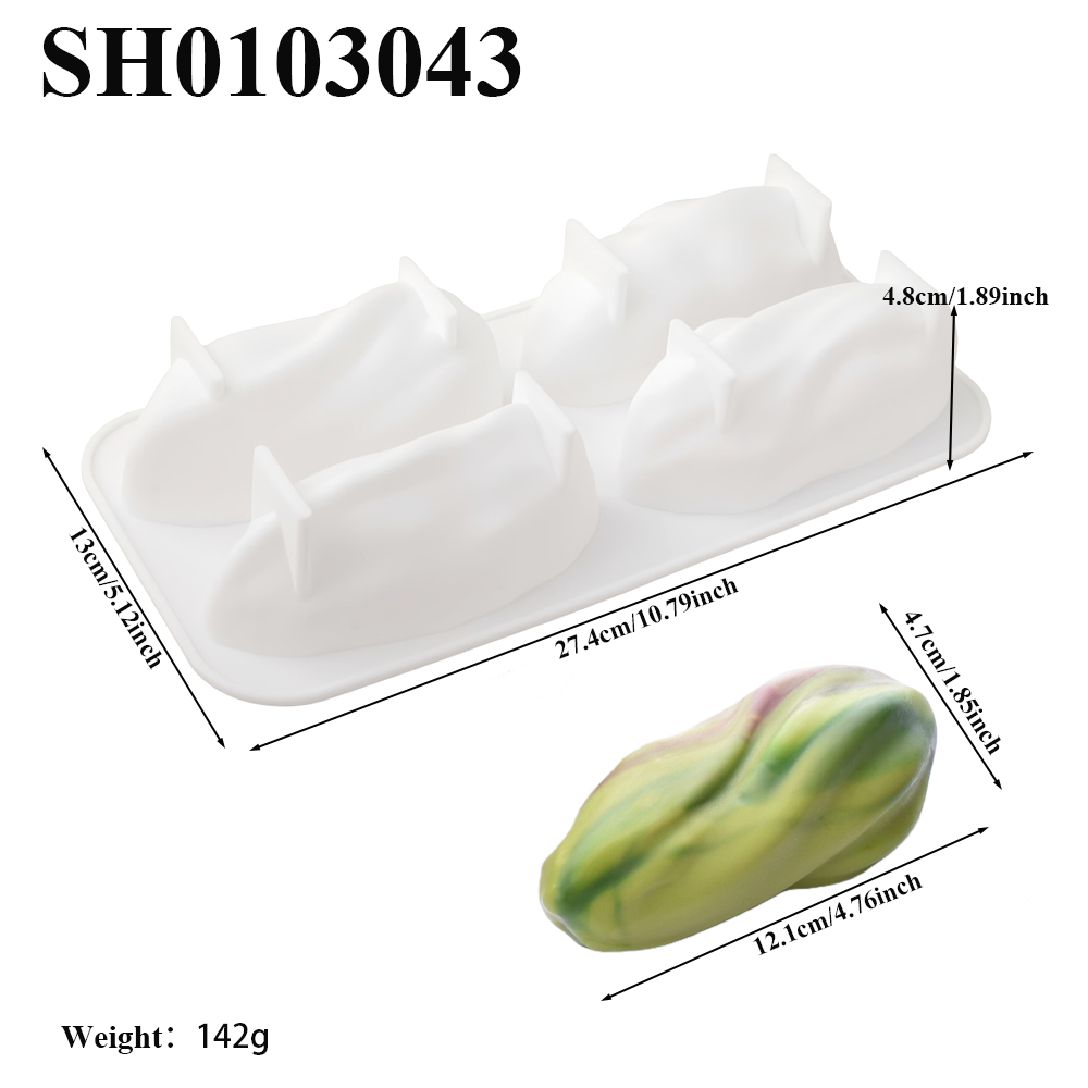 แม่พิมพ์ซิลิโคนลายพิสตาชิโอ 4  - Soap Making Supplies บทวิจารณ์และราคา