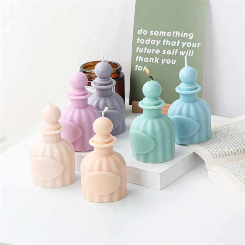 แม่พิมพ์ซิลิโคนรูปขวดน้ำหอม 3  - Quality Soap Making Kit บทวิจารณ์และราคา