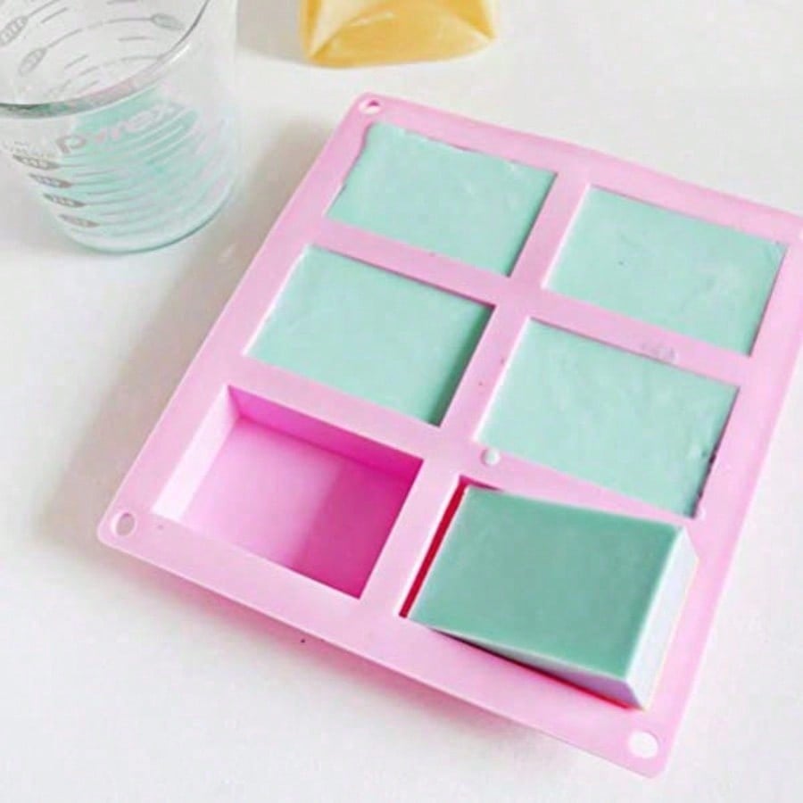 1-2 แพ็ค แม่พิมพ์ซิลิโคน DIY 6 - Soap Making Supplies บทวิจารณ์และราคา
