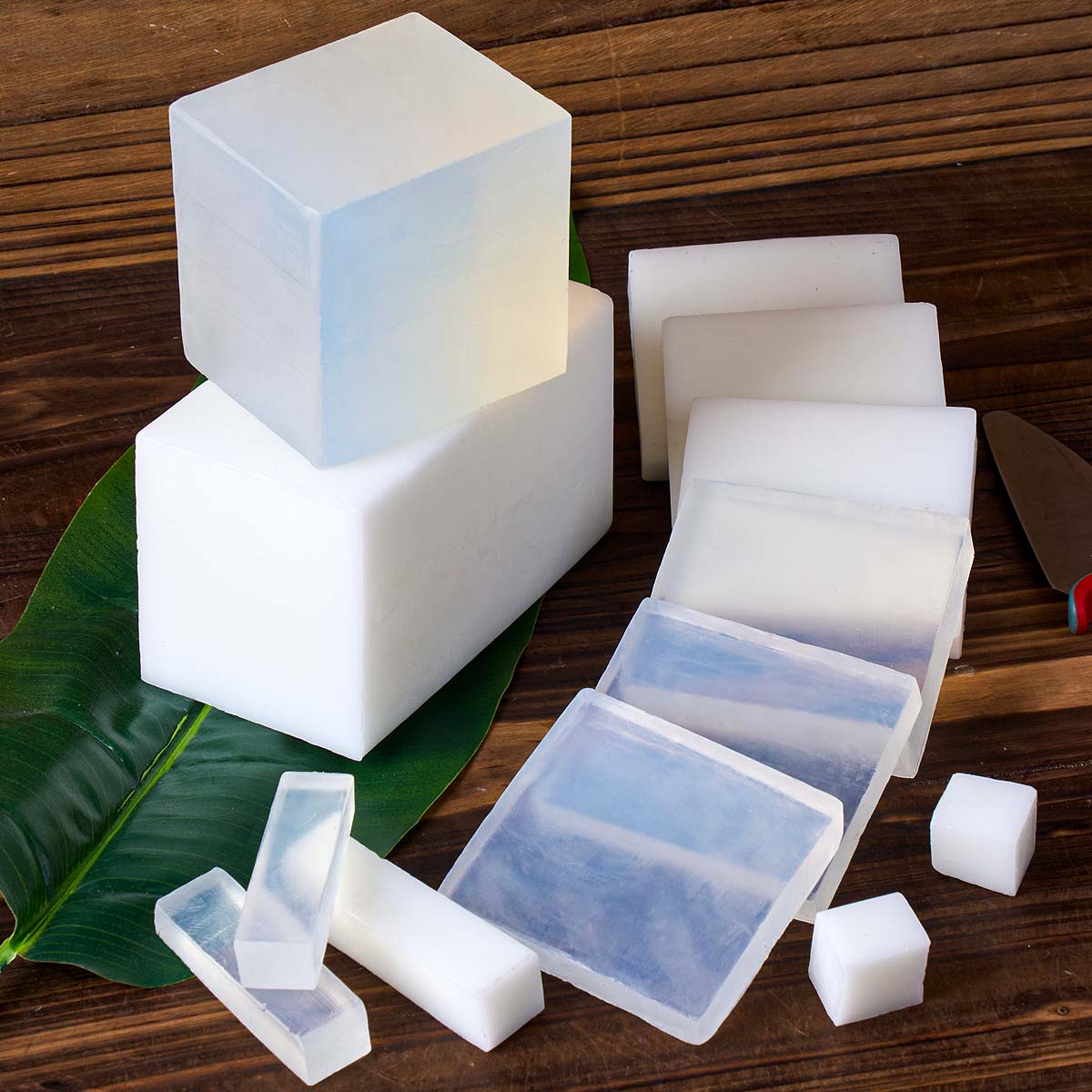 สบู่กลีเซอรีนใสสีขาว 1000 กรัม - Soap Making Base บทวิจารณ์และราคา