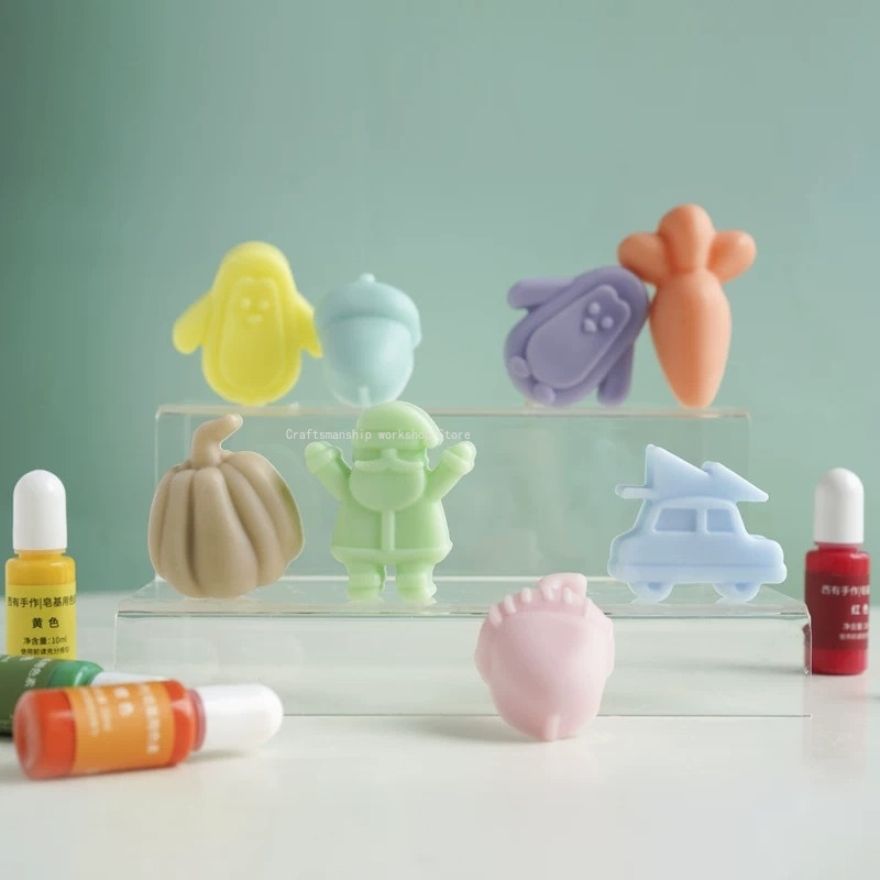 สีผสมสบู่ทำมือ 10 สี 10 มล. สำ - Soap Making Base บทวิจารณ์และราคา
