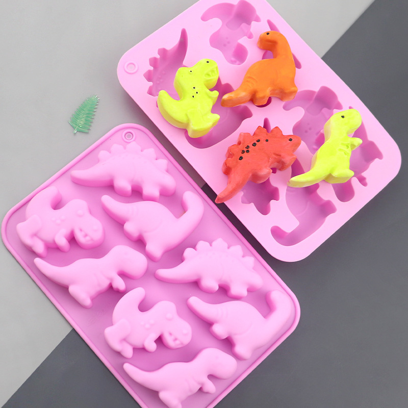 แม่พิมพ์เค้กซิลิโคนรูปไดโนเสาร - Soap Making Supplies บทวิจารณ์และราคา